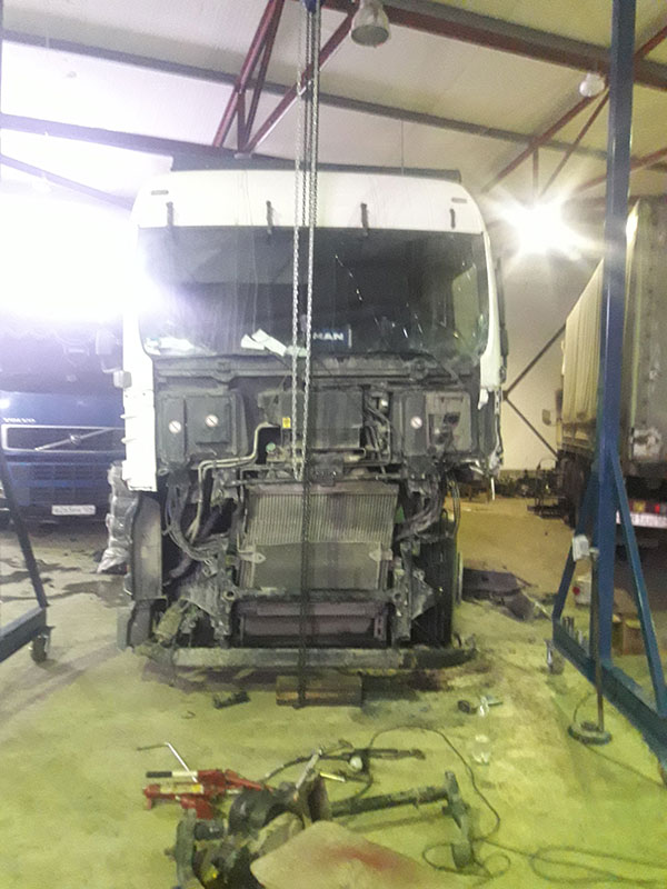 Ремонт и техническое обслуживание грузовиков MAN в Красноярске